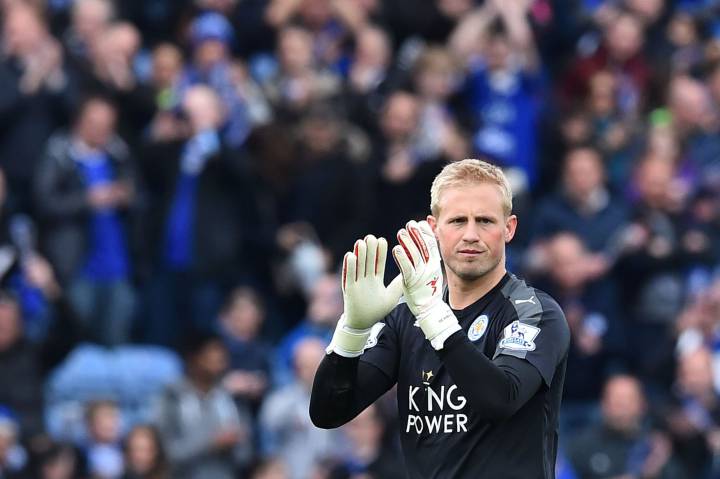 Another Schmeichel title triumph at Old Trafford?