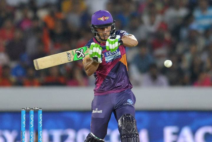 Faf Du Plessis out of IPL with broken finger