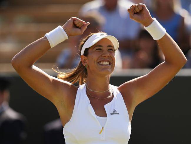 Muguruza at Wimbledon