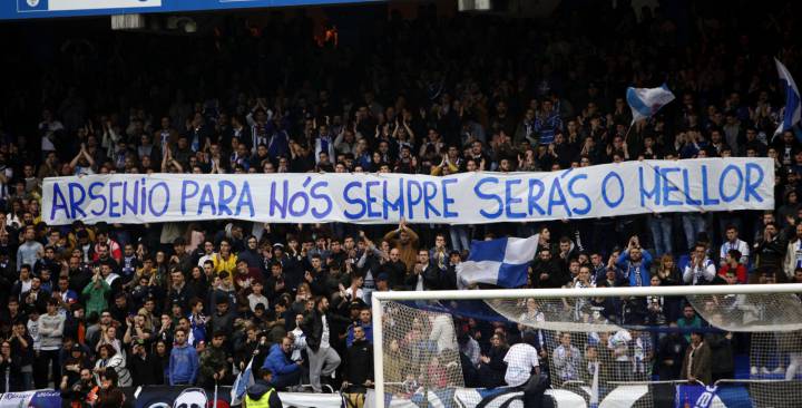 Deportivo La Coruña pay tribute to Arsenio Iglesias