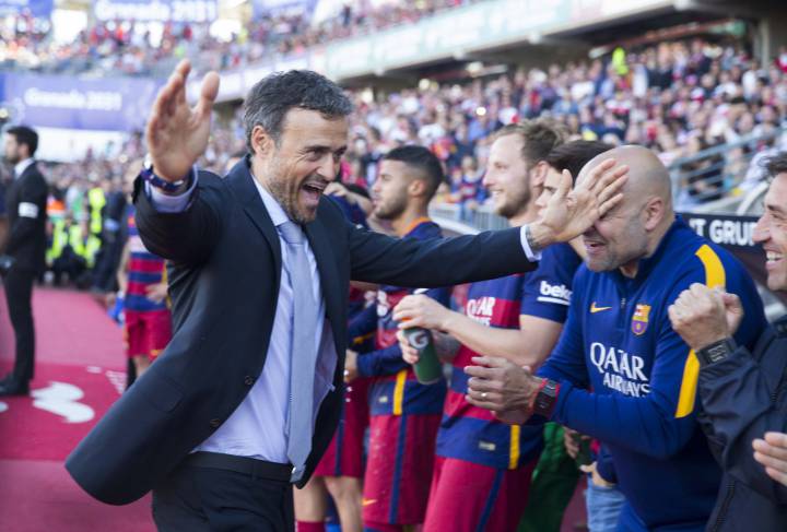 Luis Enrique: "Others would be delighted with what we've done"