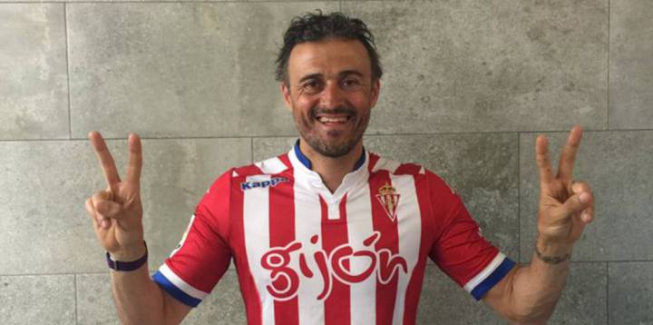 Barcelona boss Luis Enrique congratulates Sporting on Twitter