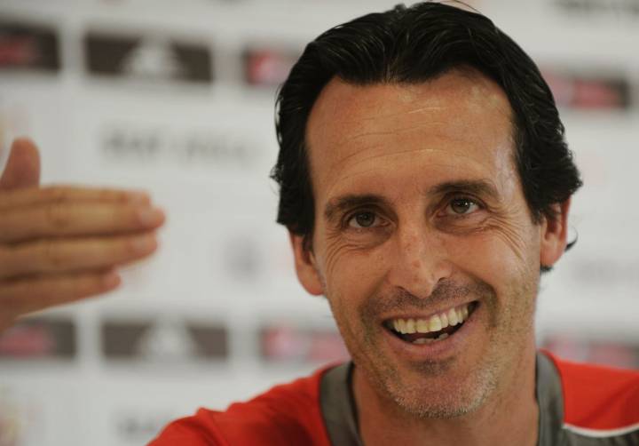 Unai Emery on the eve of the Copa del Rey final