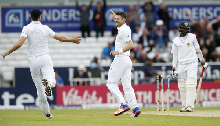 Anderson guides England to innings win over Sri Lanka