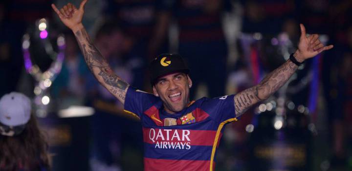 Dani Alves: “I want Atlético to win the Champions League”