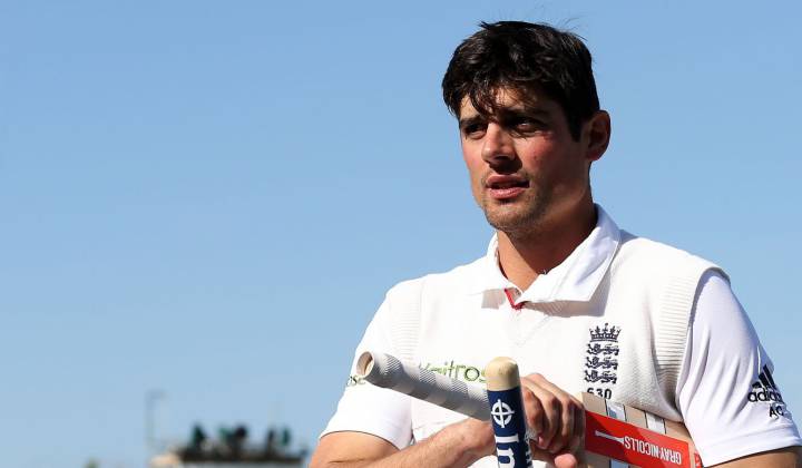 Alastair Cook becomes first Englishman to score 10,000 Test runs