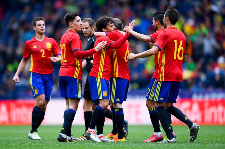 International friendly: Spain - South Korea live