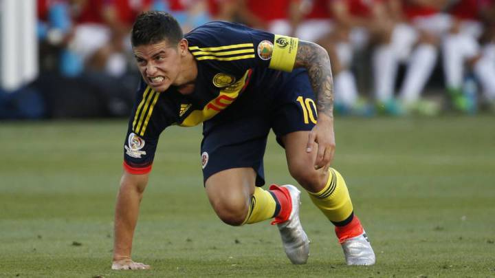 Pékerman: "Madrid know that James may require surgery"