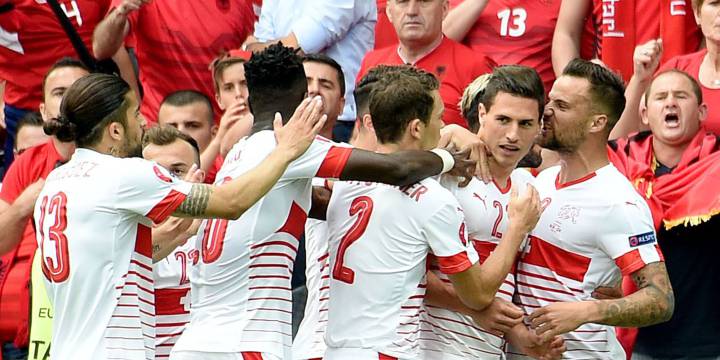 Shaer sends Swiss joint top of Group A in Albania win