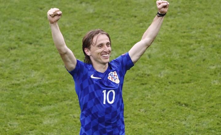 Modric: "I'm happy about my goal; I struck it really well"