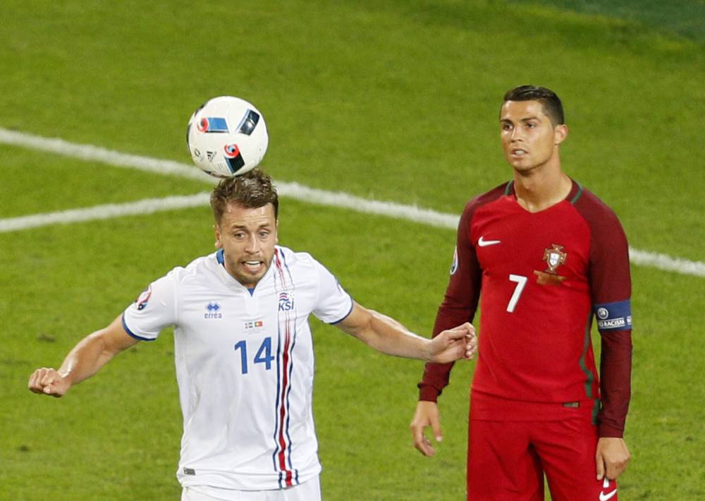 Iceland hit back at "ungracious" and "sore loser" Ronaldo