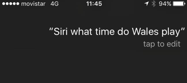 Siri doesn't know about Euro 2016