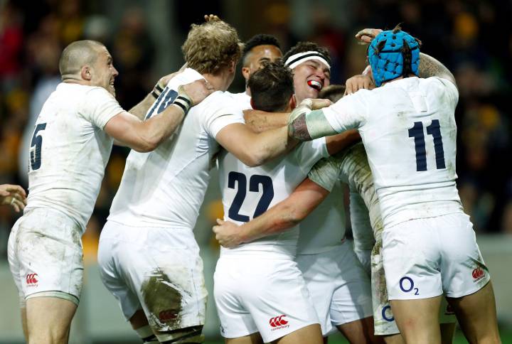 Australia 7-23 England: Eddie Jones' men in historic series win