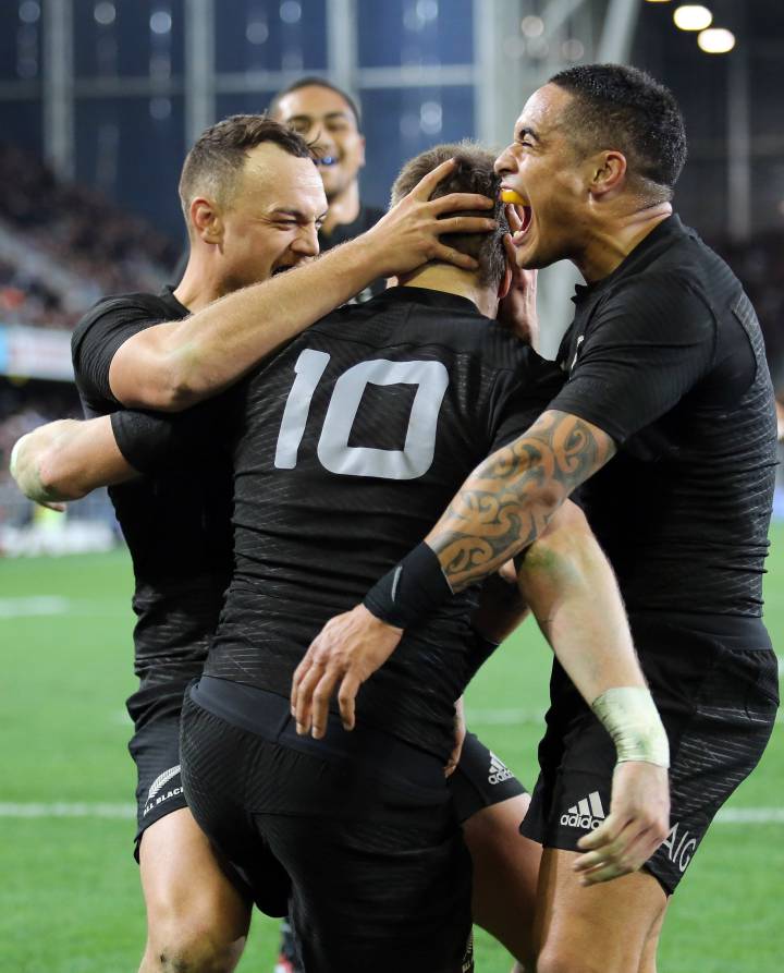 All Blacks thump Wales 46-6 to sweep series