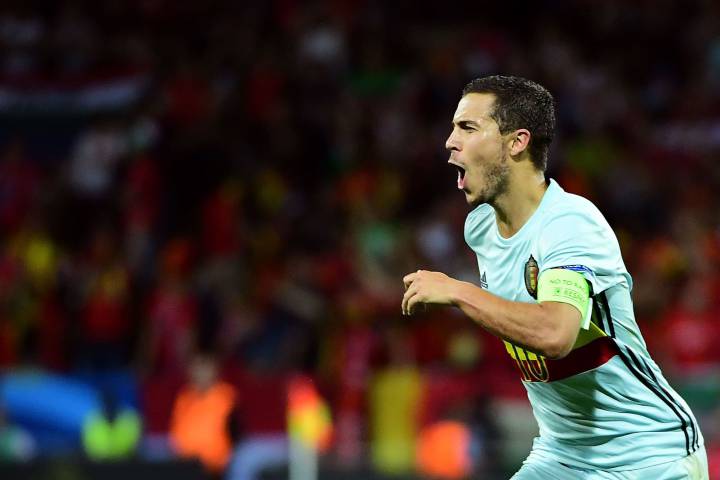 Hazard relishing Friday's quarter final meeting with Wales
