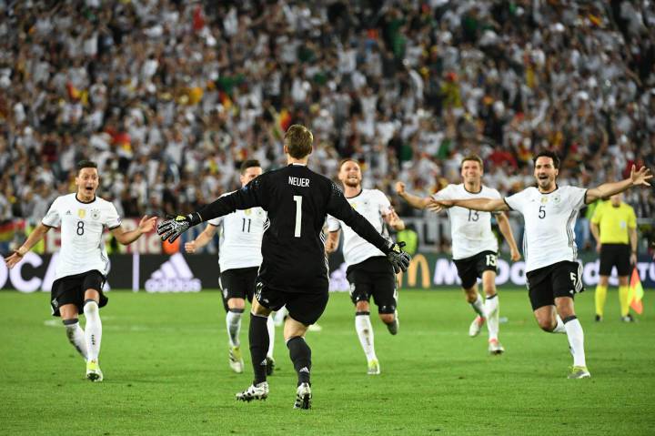 Alemania vs Italia en vivo y en directo online, partido de Cuartos de Final de la Eurocopa, hoy sábado 02/07/2016 a las 21.00h en As