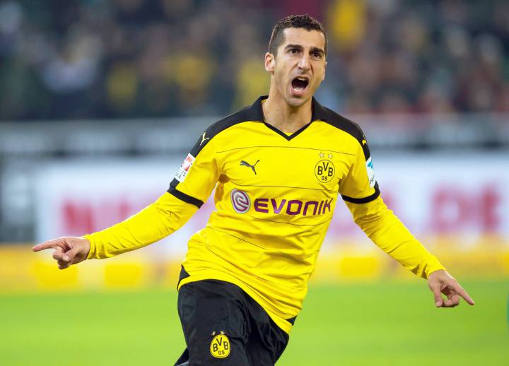 Dortmund confirm Mkhitaryan transfer to Manchester United