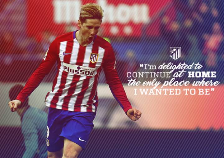 Torres signs deal to stay at Atlético Madrid