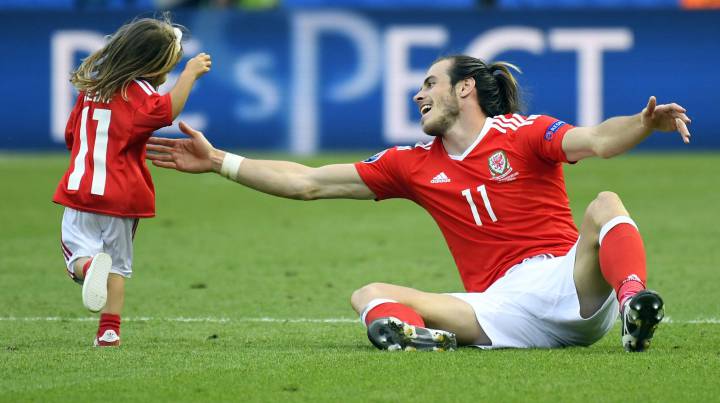 "It's not a kids party" UEFA warns Bale over daughter on pitch