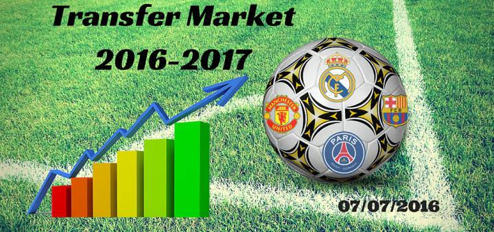Summer transfer market live: Thursday 07/07/2016