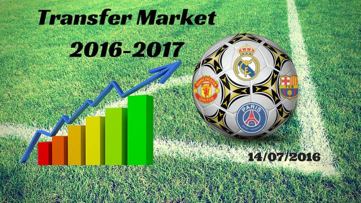 Summer transfer market live: Thursday 14/07/2016