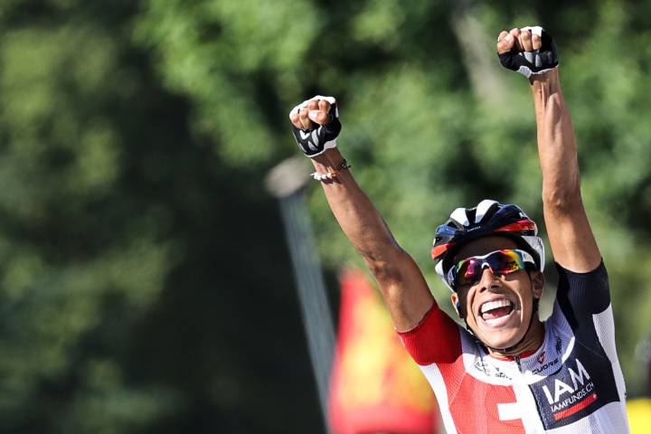 Pantano holds off Majka to claim Stage 15 at the Tour