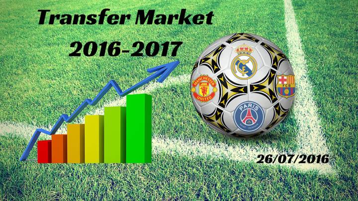 Summer transfer market live: Tuesday 26/07/2016