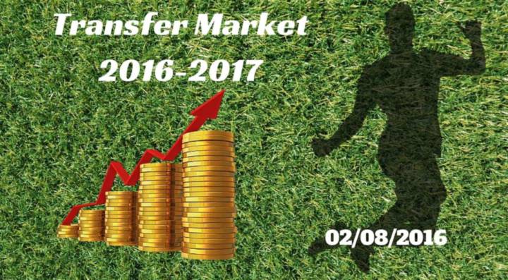 Summer transfer market live: Tuesday 02/08/2016
