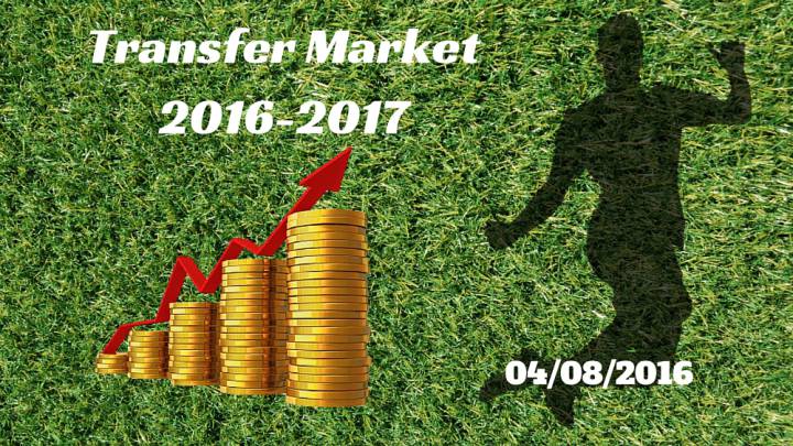 Summer transfer market live: Thursday 04/08/2016