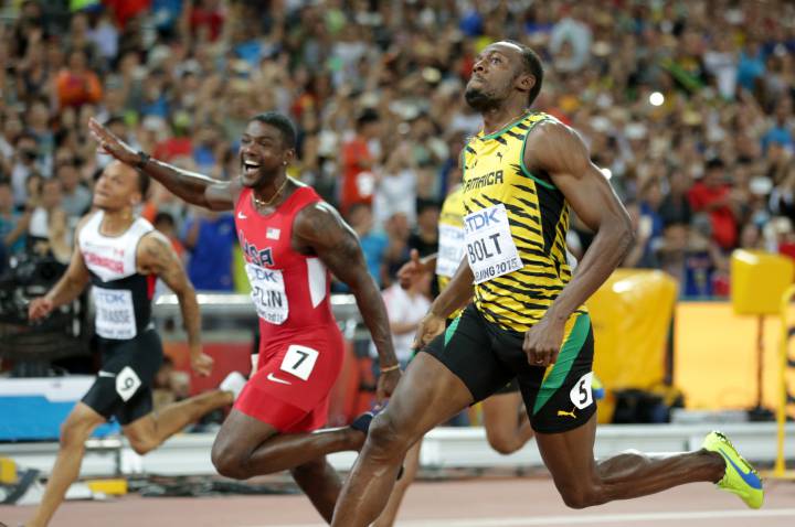 'Good v Evil' again as Bolt and Gatlin get ready for 100m duel