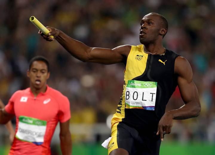 Usain Bolt: "There you go... I'm the greatest"