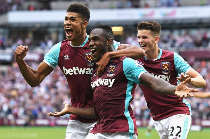 Michail Antonio ‘baptises’ West Ham’s new stadium