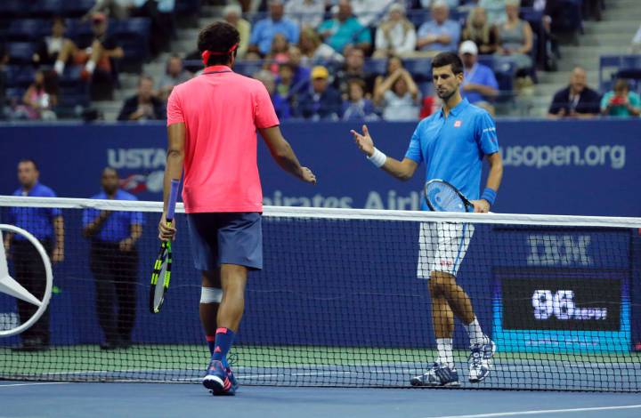 Djokovic still on short-cut route at US Open after Tsonga injury