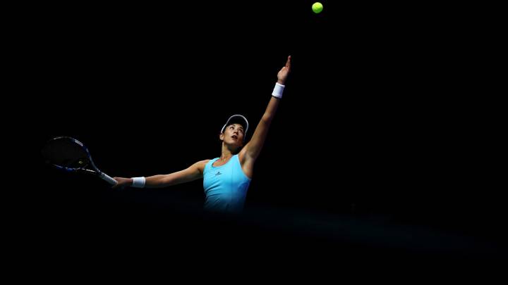 Kuznetsova run curtailed by revitalized Muguruza