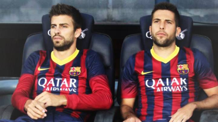 Gerard Pique and Jordia Alba will be missing from Luis Enrique's squad this weekend