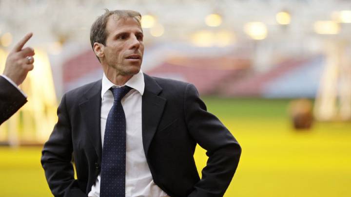 Former Chelsea player Gianfranco Zola