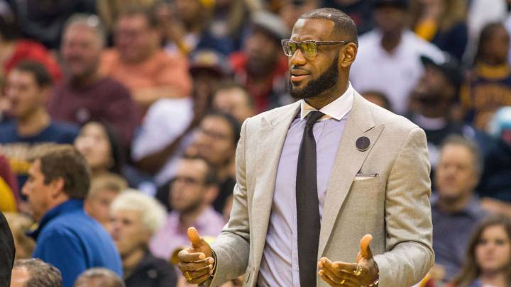 Cleveland Cavaliers forward LeBron James
