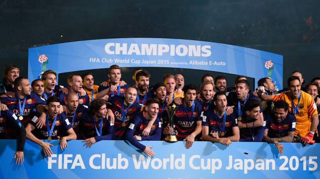 Last year's champions, FC Barcelona