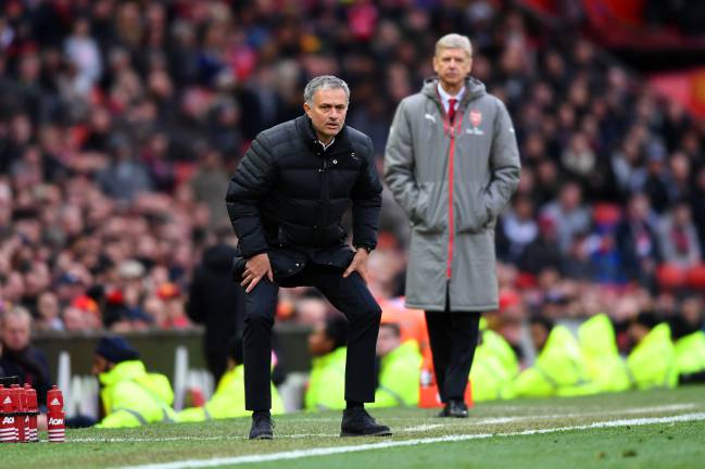 Mourinho versus Wenger