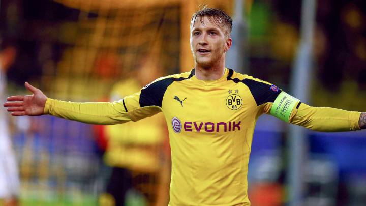 Reus, radiant after hitting a hat trick on his return