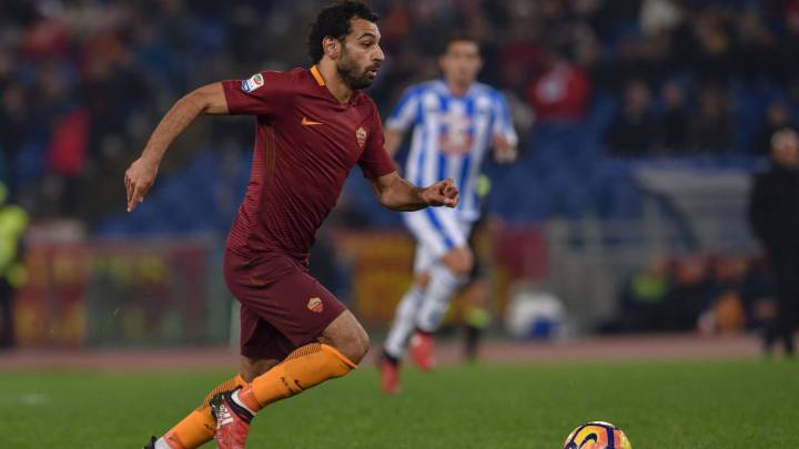 Salah to miss Rome derby