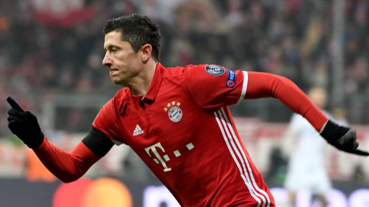 Lewandowski goal gives Bayern Munich win over Atlético Madrid