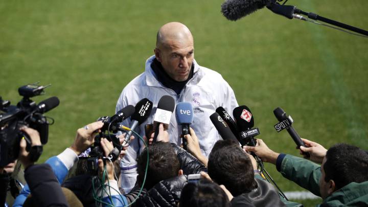 Zidane: "The secret to our success is simply hard work"