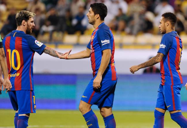 MSN during their game against Al Ahli.