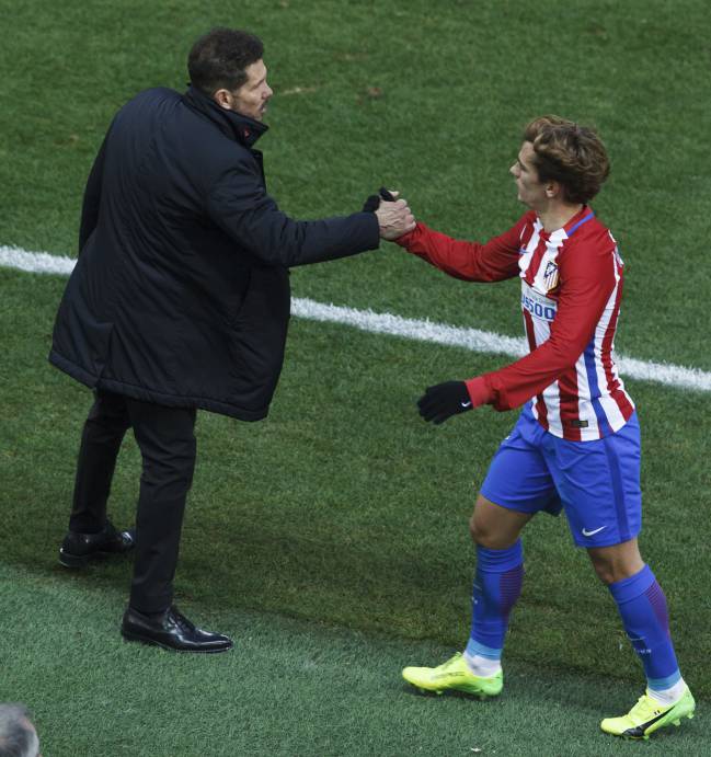 Griezmann and Simeone
