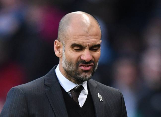 Manchester City manager Pep Guardiola