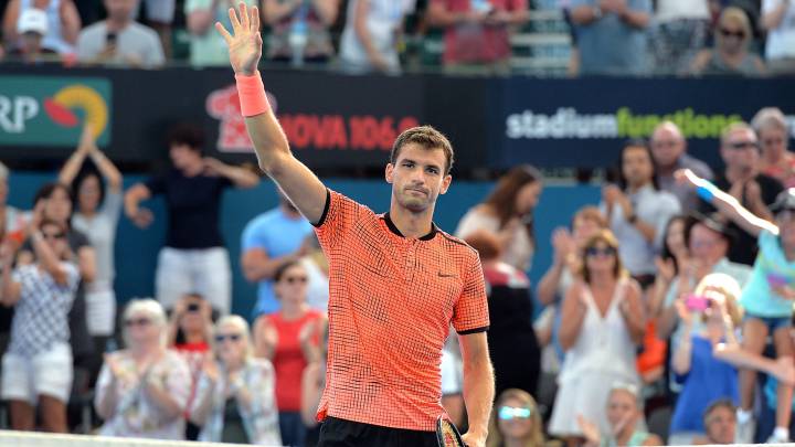 Dimitrov and Nishikori set up Brisbane title clash
