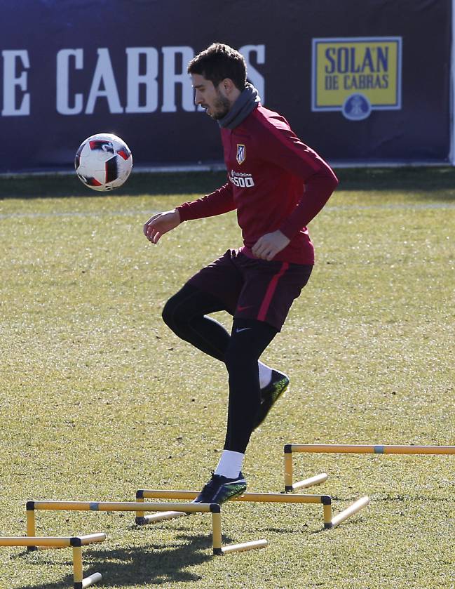 Sime Vrsaljko during Atletico Madrid training