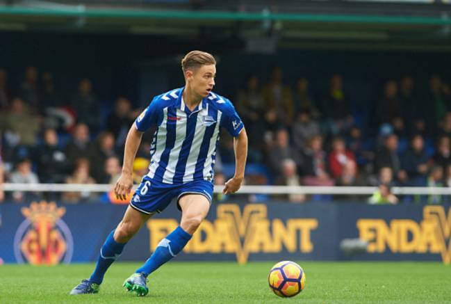Real Madrid's Marcos Llorente will need to be on the ball for Alaves against Celta Vigo.