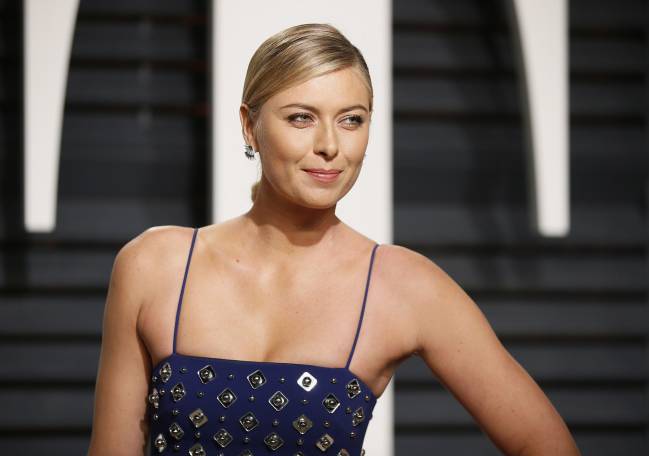 Tennis player Maria Sharapova.